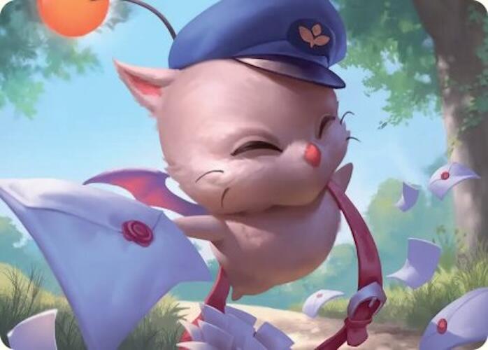 Delivery Moogle Art Card [FINAL FANTASY Art Series] | Mega City Incorporated