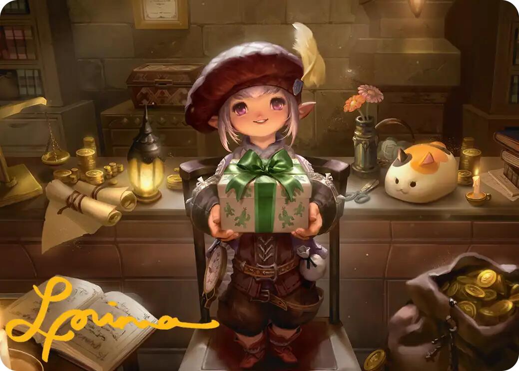 Tataru Taru Art Card (Gold-Stamped Signature) [FINAL FANTASY Art Series] | Mega City Incorporated