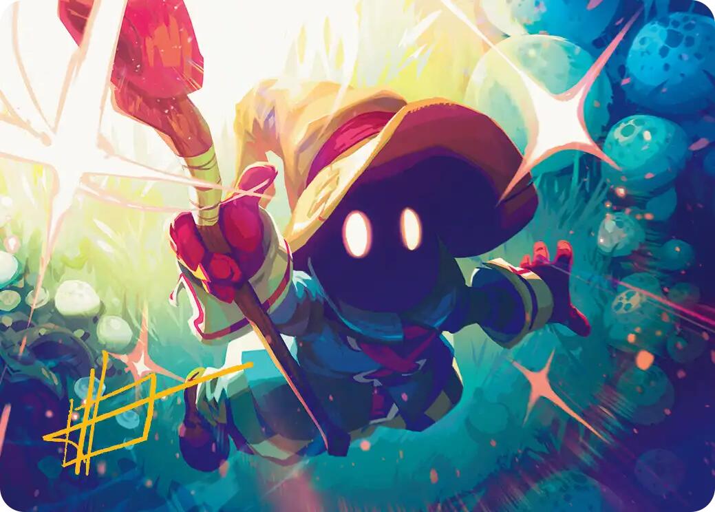 Vivi Ornitier Art Card (Gold-Stamped Signature) [FINAL FANTASY Art Series] | Mega City Incorporated