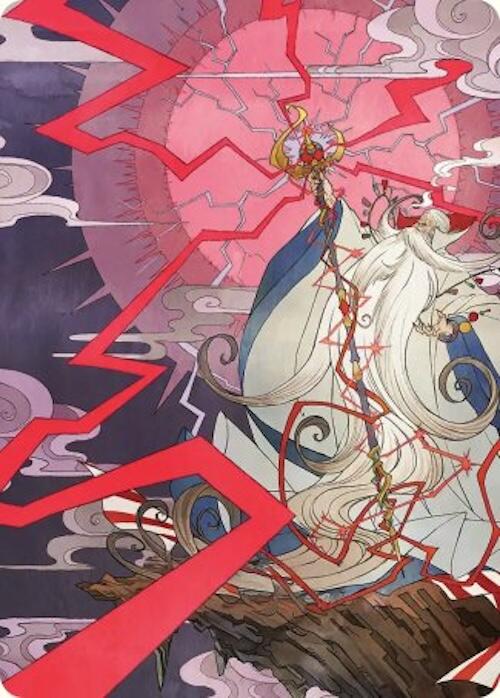 Summon: Esper Ramuh Art Card [FINAL FANTASY Art Series] | Mega City Incorporated