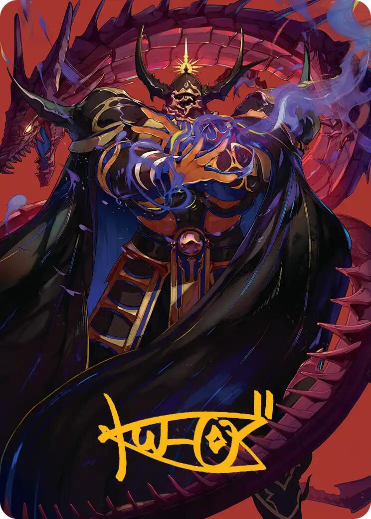 Golbez, Crystal Collector Art Card (Gold-Stamped Signature) [FINAL FANTASY Art Series] | Mega City Incorporated