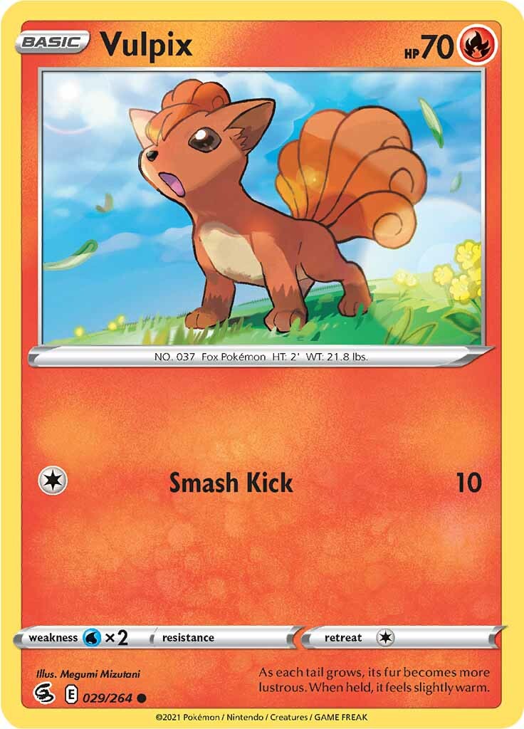 Vulpix (029/264) [Sword & Shield: Fusion Strike] | Mega City Incorporated