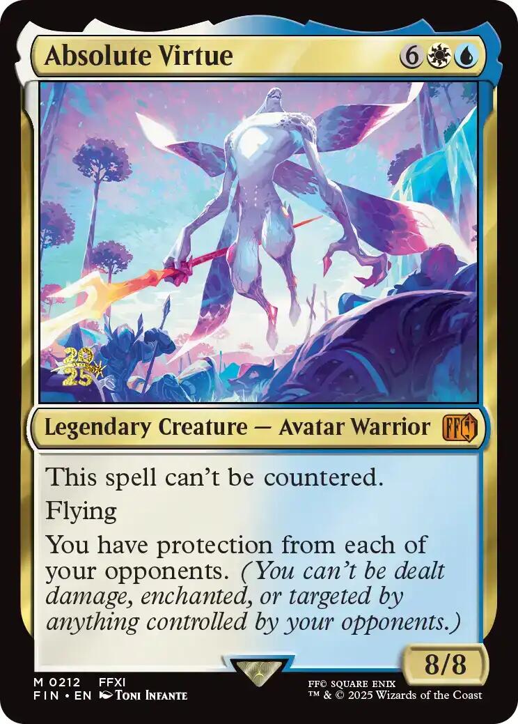 Absolute Virtue [FINAL FANTASY Prerelease Promo] | Mega City Incorporated