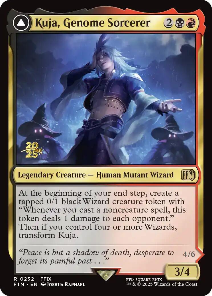 Kuja, Genome Sorcerer // Trance Kuja, Fate Defied [FINAL FANTASY Prerelease Promo] | Mega City Incorporated