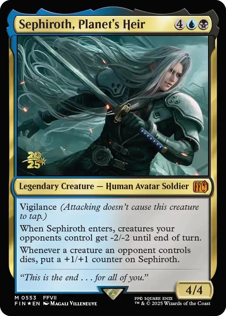 Sephiroth, Planet's Heir [FINAL FANTASY Prerelease Promo] | Mega City Incorporated