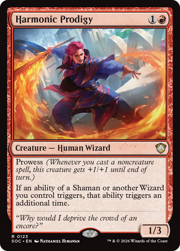 Harmonic Prodigy [Secrets of Strixhaven Commander] | Mega City Incorporated