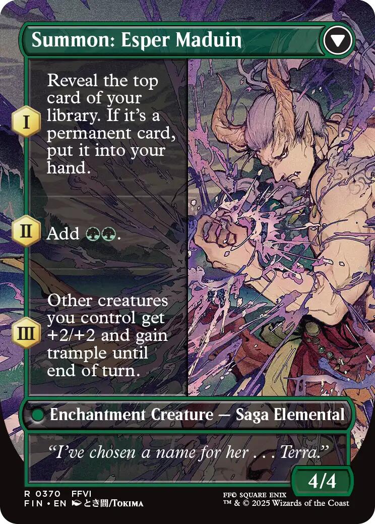 Esper Origins // Summon: Esper Maduin (Borderless) [FINAL FANTASY] | Mega City Incorporated