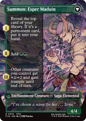 Esper Origins // Summon: Esper Maduin (Borderless) [FINAL FANTASY] | Mega City Incorporated