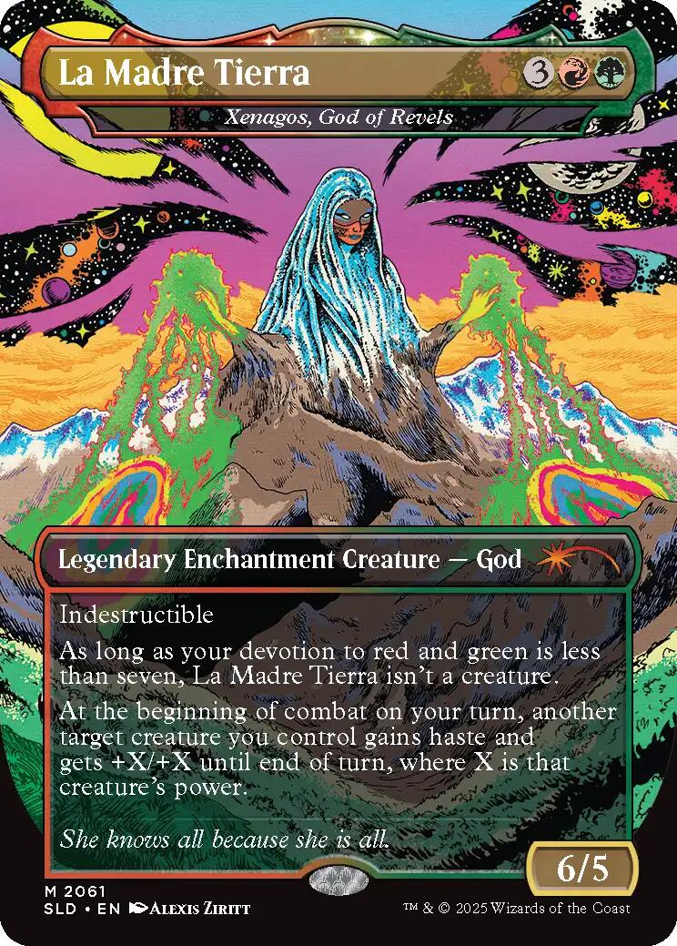 La Madre Tierra - Xenagos, God of Revels [Secret Lair Drop Series] | Mega City Incorporated