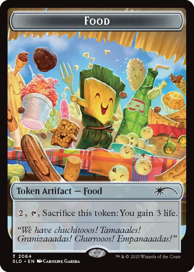 Food Token (2064) [Secret Lair Drop Series] | Mega City Incorporated