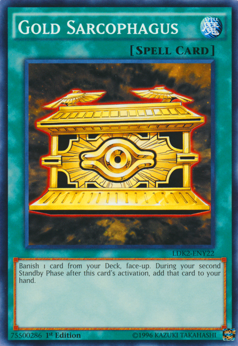 Gold Sarcophagus [LDK2-ENY22] Common | Mega City Incorporated