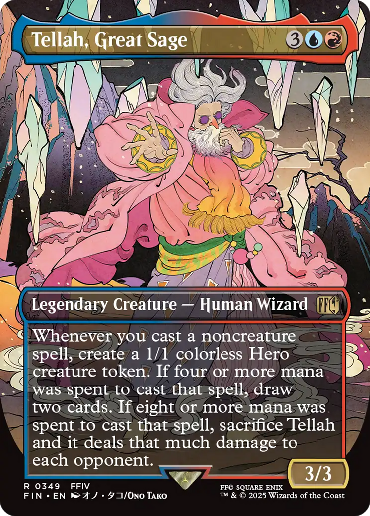 Tellah, Great Sage (Borderless) [FINAL FANTASY] | Mega City Incorporated