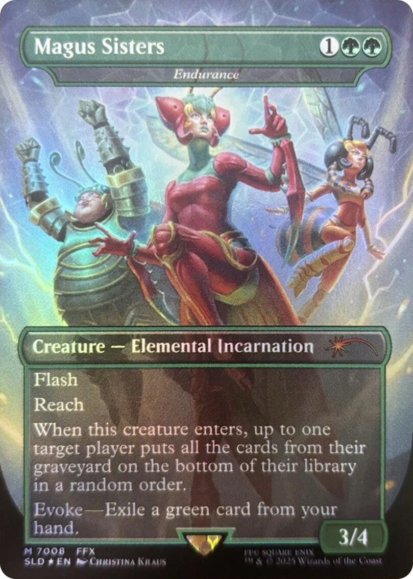 Magus Sisters - Endurance (Rainbow Foil) [Secret Lair Drop Series] | Mega City Incorporated