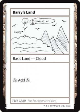 Barry's Land (2021 Edition) [Mystery Booster Playtest Cards] | Mega City Incorporated
