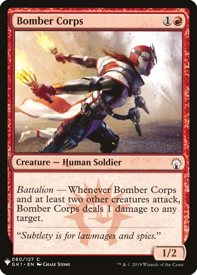 Bomber Corps [Mystery Booster] | Mega City Incorporated