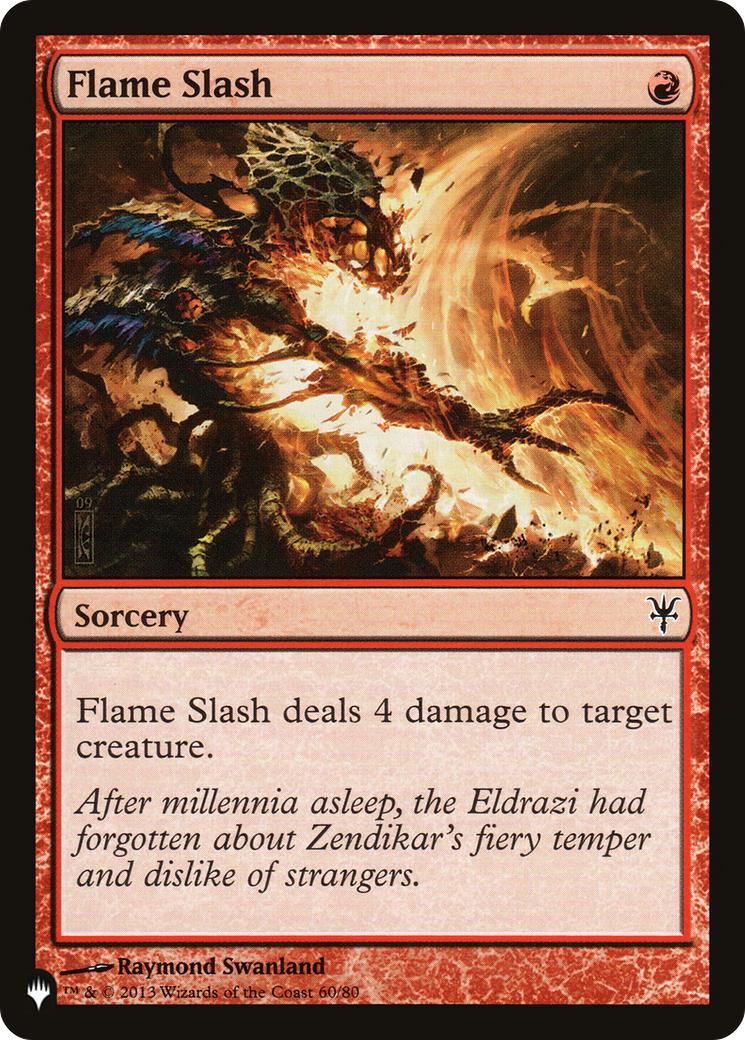 Flame Slash [The List] | Mega City Incorporated
