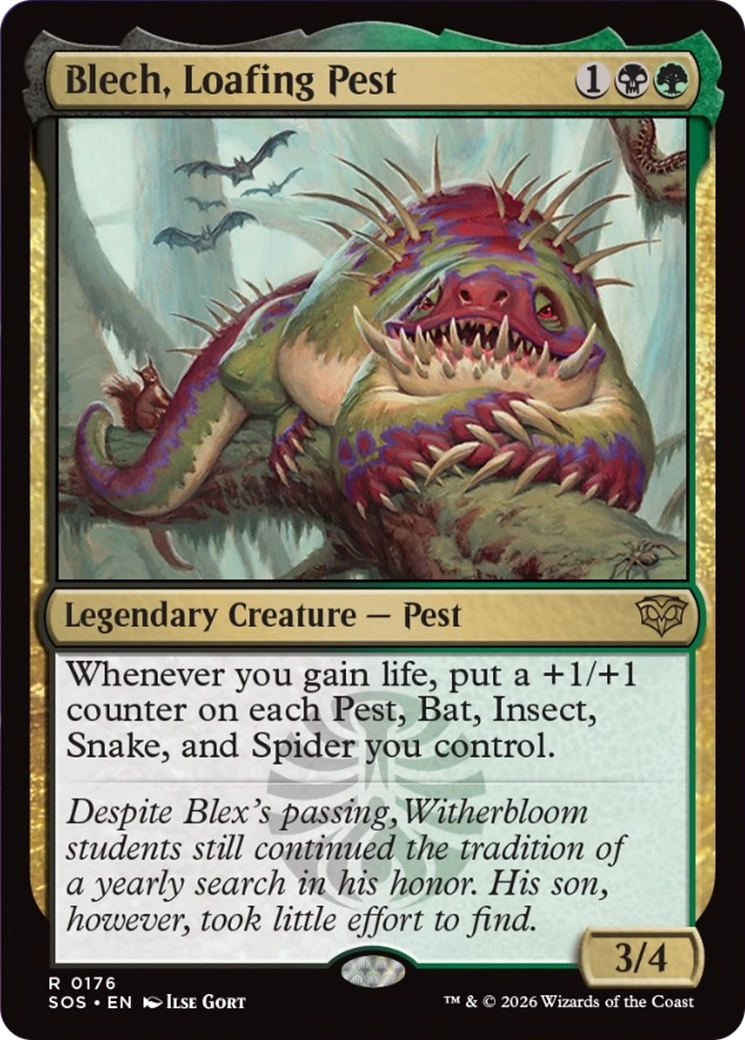 Blech, Loafing Pest [Secrets of Strixhaven] | Mega City Incorporated