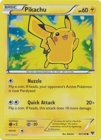 Pikachu (42/146) (2014 Movie Promo) [Miscellaneous Cards] | Mega City Incorporated