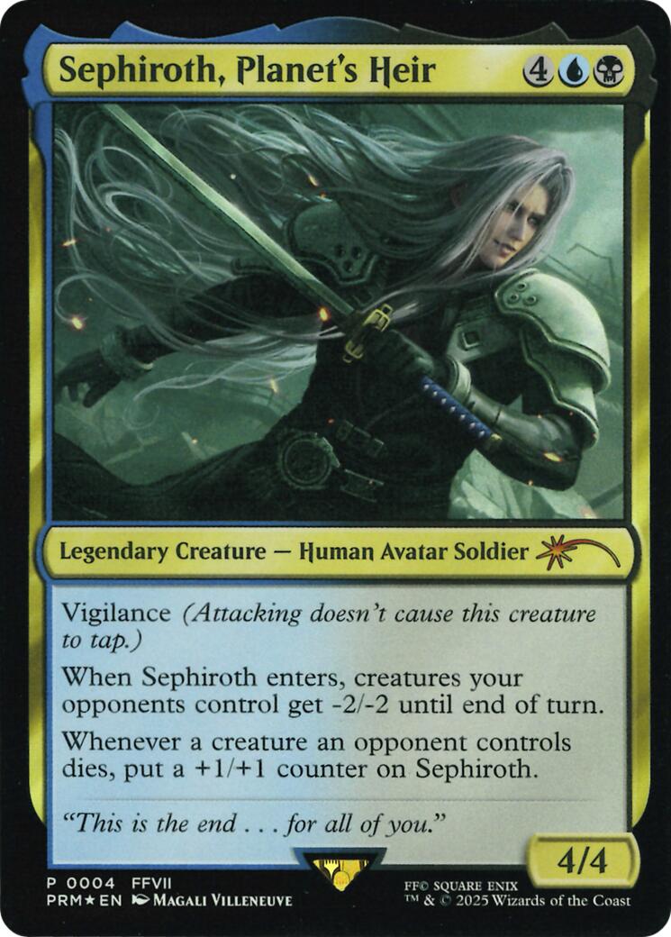 Sephiroth, Planet's Heir (Costco Bundle) [FINAL FANTASY Promos] | Mega City Incorporated