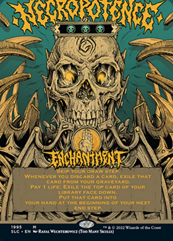 Necropotence (Borderless Alternate Art) [Secret Lair Countdown Kit] | Mega City Incorporated