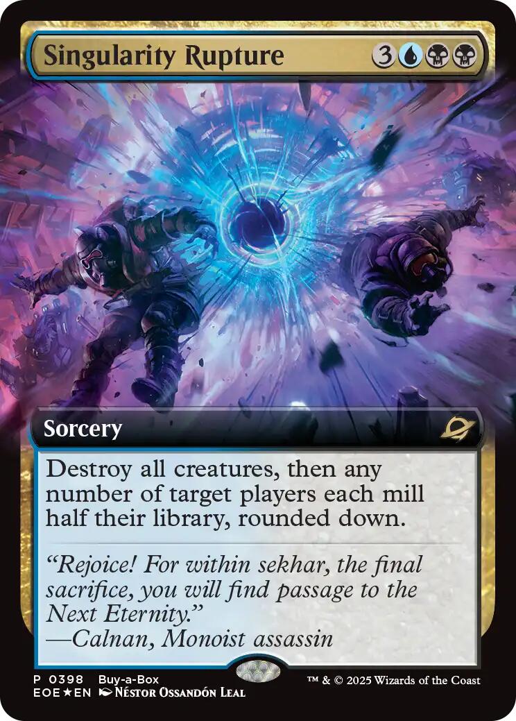 Singularity Rupture (Extended Art) (Buy-A-Box) [Edge of Eternities] | Mega City Incorporated