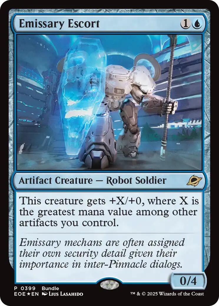 Emissary Escort (Bundle) [Edge of Eternities Promo Pack] | Mega City Incorporated