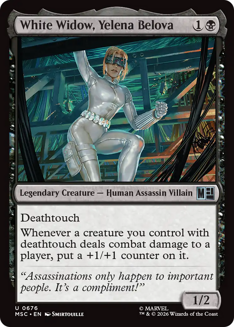 White Widow, Yelena Belova [Marvel Super Heroes Commander] | Mega City Incorporated