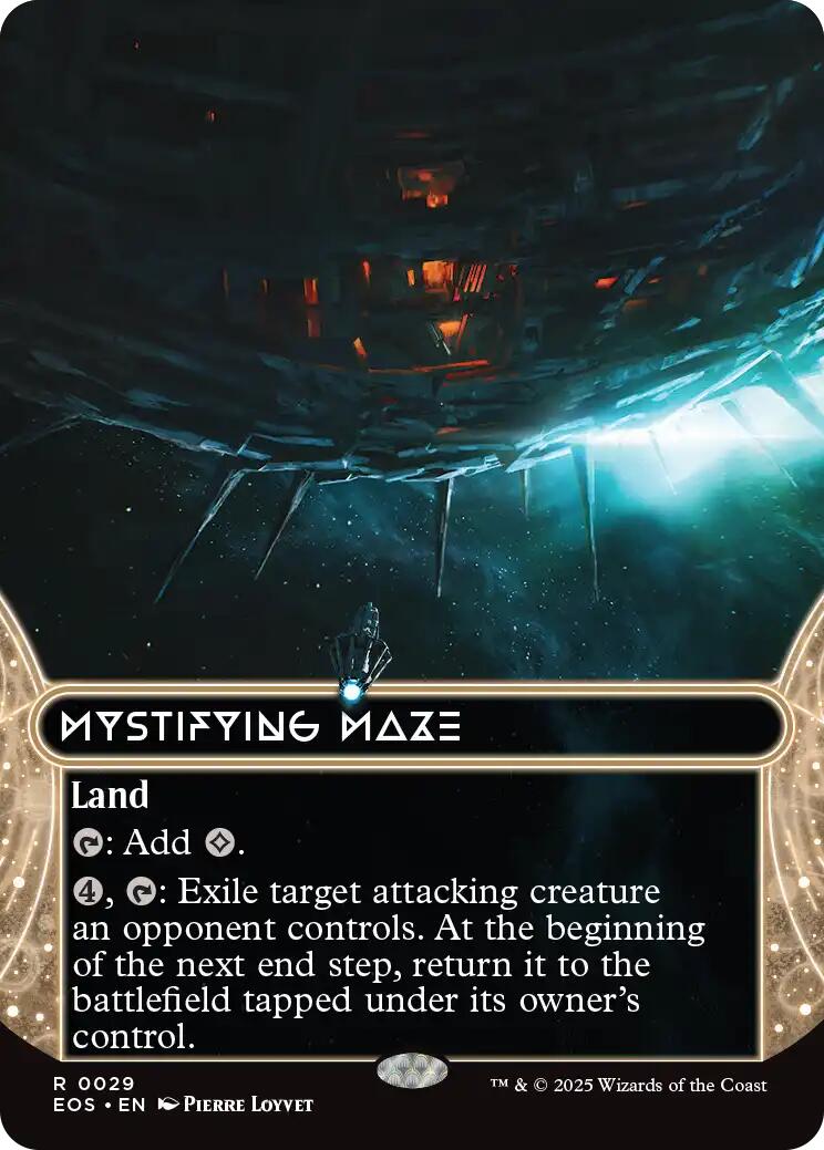 Mystifying Maze (0029) (Borderless) [Edge of Eternities: Stellar Sights] | Mega City Incorporated