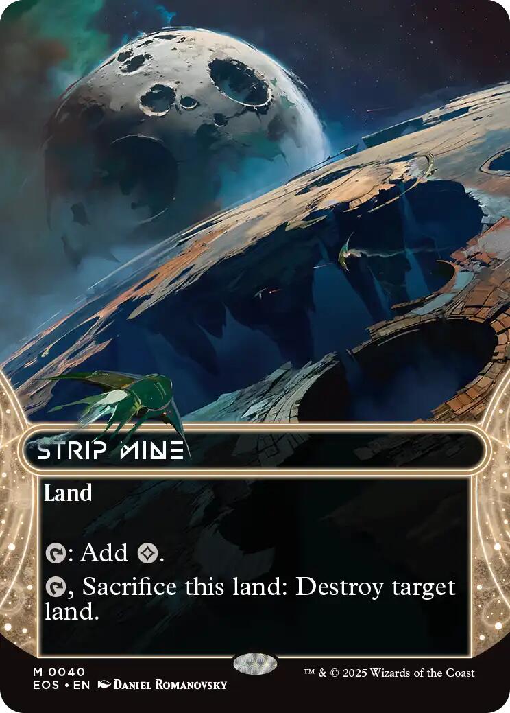 Strip Mine (0040) (Borderless) [Edge of Eternities: Stellar Sights] | Mega City Incorporated