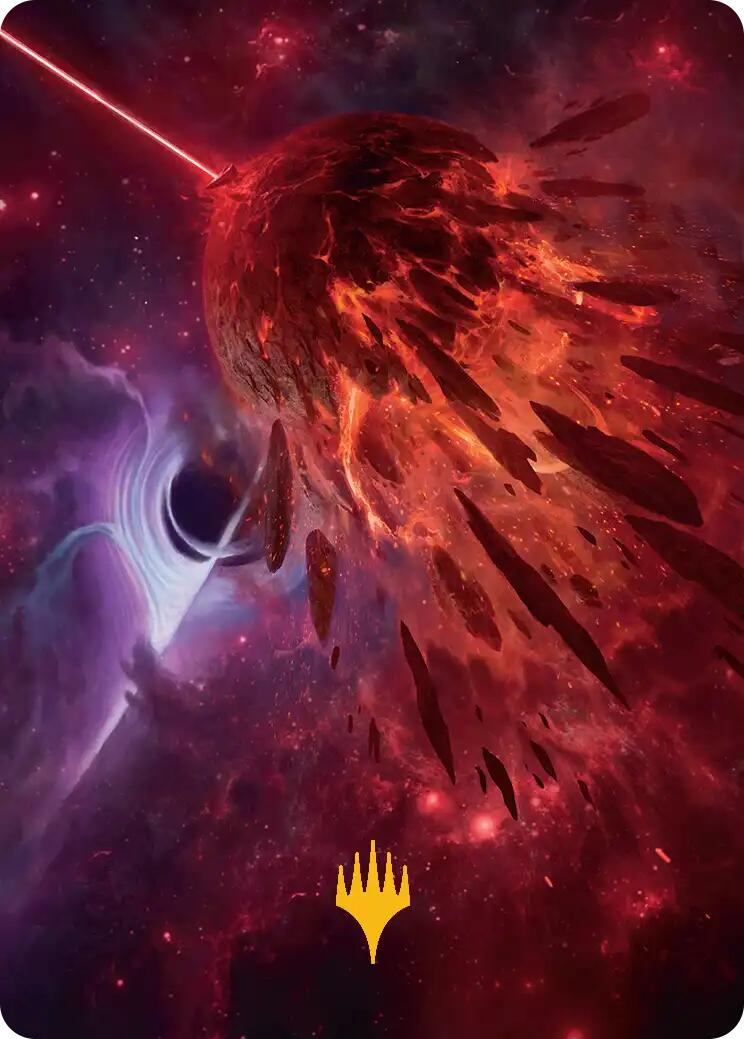 Kavaron, Memorial World Art Card (Gold-Stamped Planeswalker Symbol) [Edge of Eternities Art Series] | Mega City Incorporated