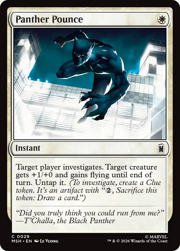 Panther Pounce [Marvel Super Heroes] | Mega City Incorporated