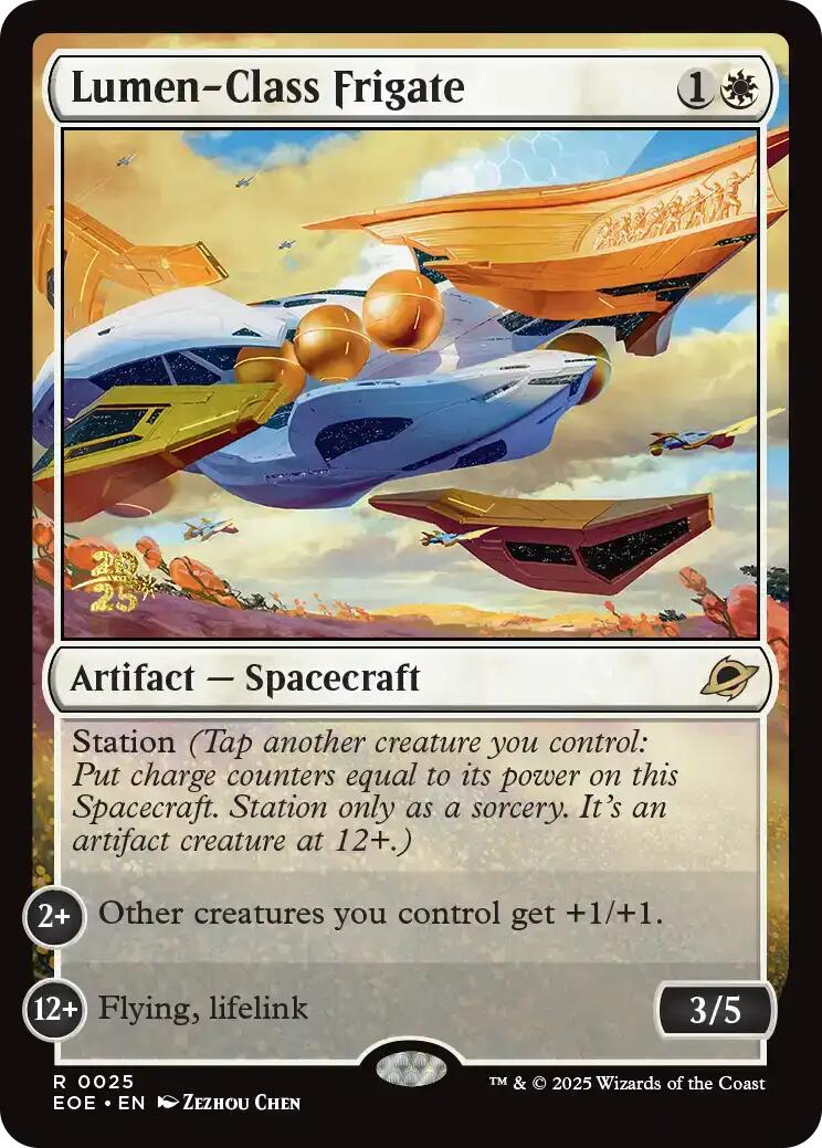 Lumen-Class Frigate [Edge of Eternities Prerelease Promos] | Mega City Incorporated