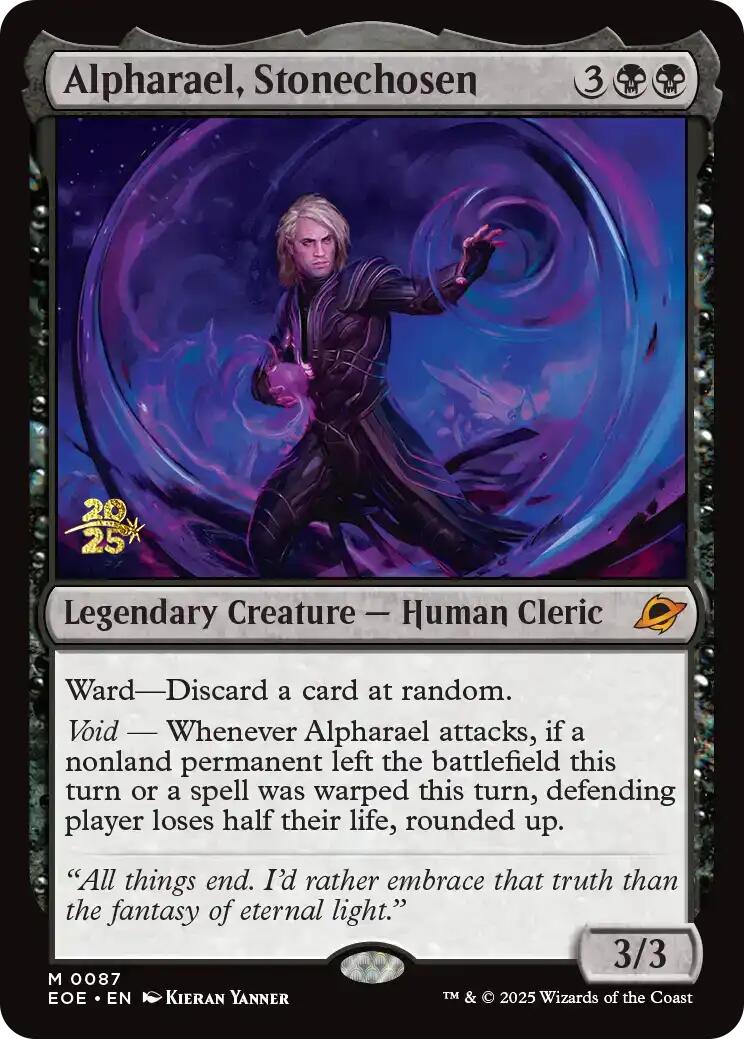 Alpharael, Stonechosen [Edge of Eternities Prerelease Promos] | Mega City Incorporated