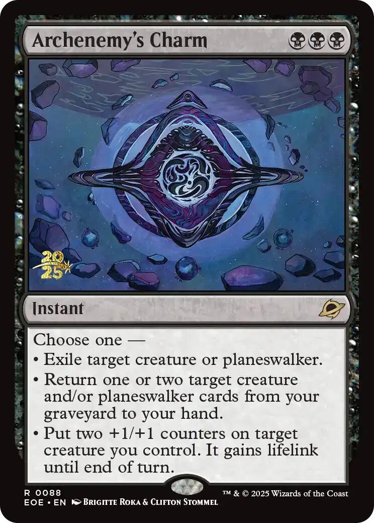 Archenemy's Charm [Edge of Eternities Prerelease Promos] | Mega City Incorporated