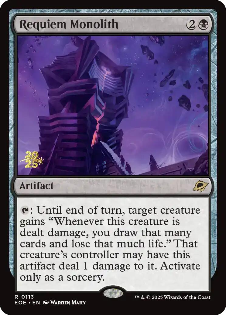 Requiem Monolith [Edge of Eternities Prerelease Promos] | Mega City Incorporated