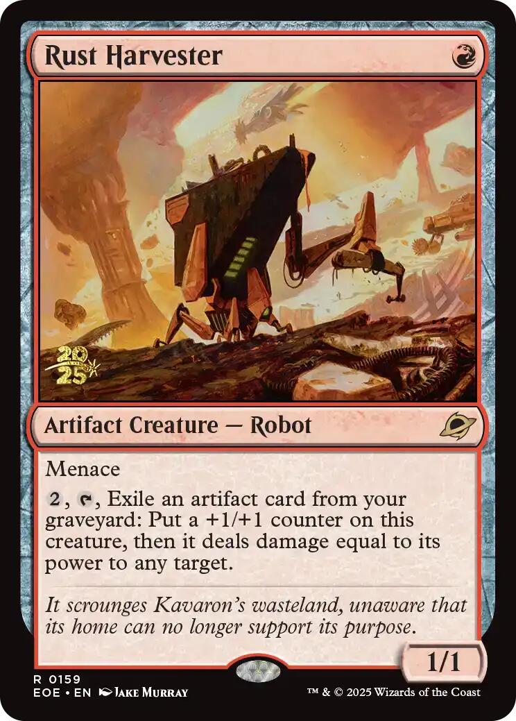 Rust Harvester [Edge of Eternities Prerelease Promos] | Mega City Incorporated