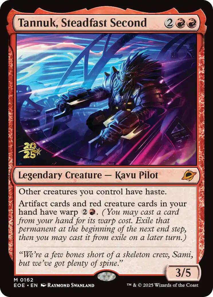 Tannuk, Steadfast Second [Edge of Eternities Prerelease Promos] | Mega City Incorporated
