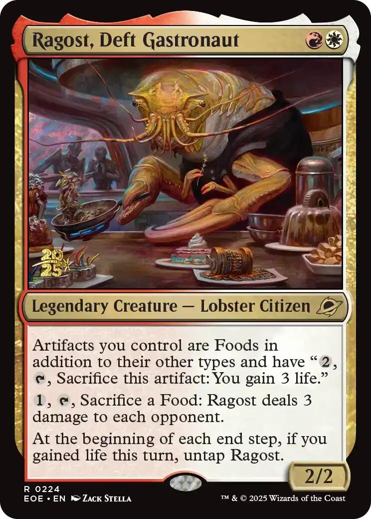Ragost, Deft Gastronaut [Edge of Eternities Prerelease Promos] | Mega City Incorporated