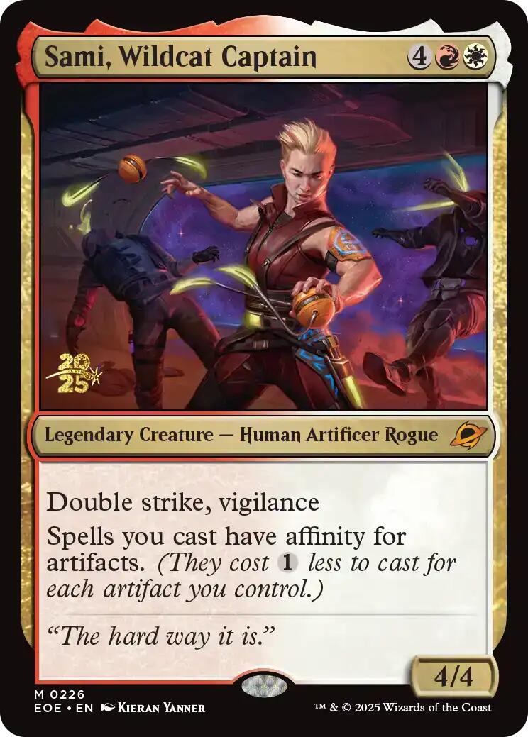Sami, Wildcat Captain [Edge of Eternities Prerelease Promos] | Mega City Incorporated