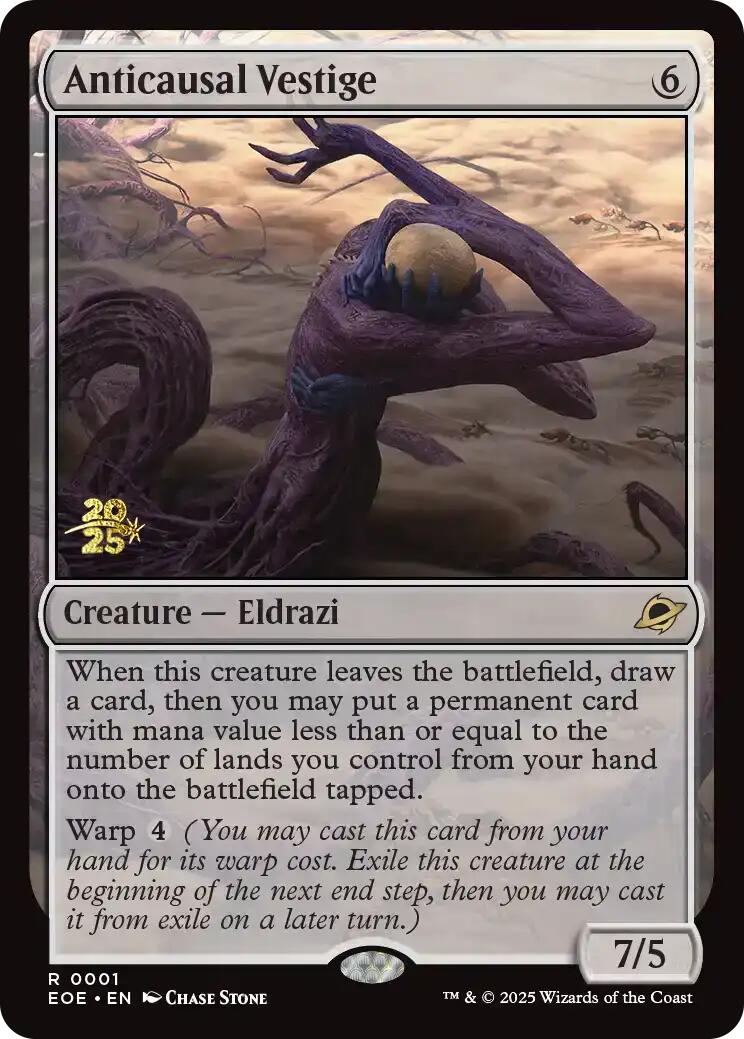 Anticausal Vestige [Edge of Eternities Prerelease Promos] | Mega City Incorporated