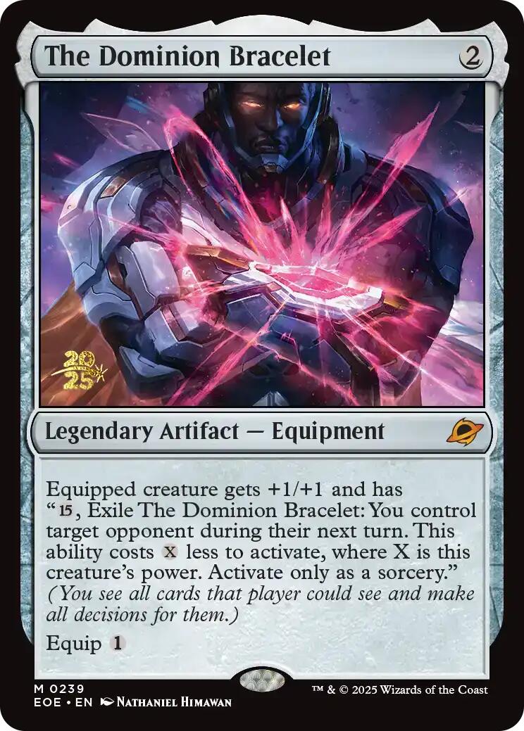 The Dominion Bracelet [Edge of Eternities Prerelease Promos] | Mega City Incorporated