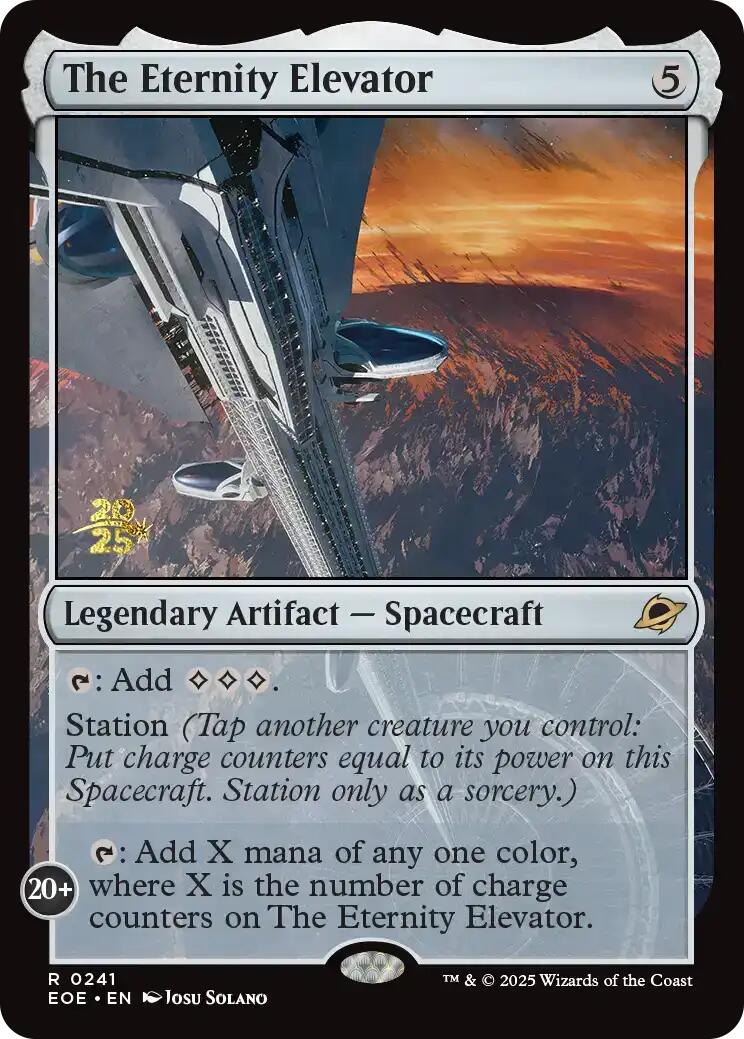 The Eternity Elevator [Edge of Eternities Prerelease Promos] | Mega City Incorporated