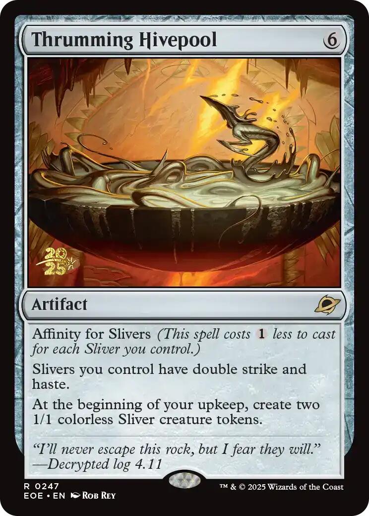 Thrumming Hivepool [Edge of Eternities Prerelease Promos] | Mega City Incorporated