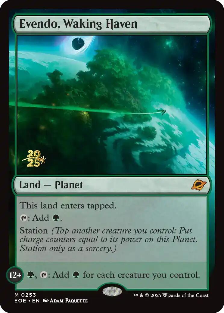 Evendo, Waking Haven [Edge of Eternities Prerelease Promos] | Mega City Incorporated