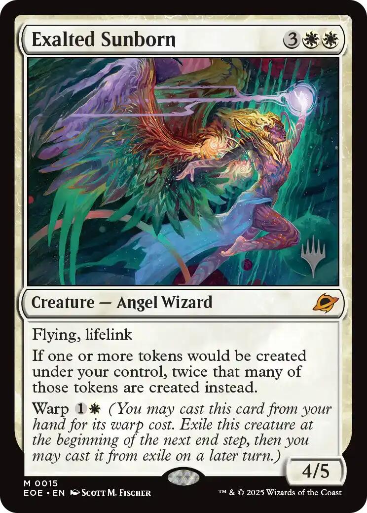 Exalted Sunborn [Edge of Eternities Promo Pack] | Mega City Incorporated