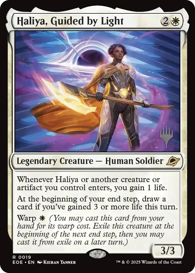 Haliya, Guided by Light [Edge of Eternities Promo Pack] | Mega City Incorporated