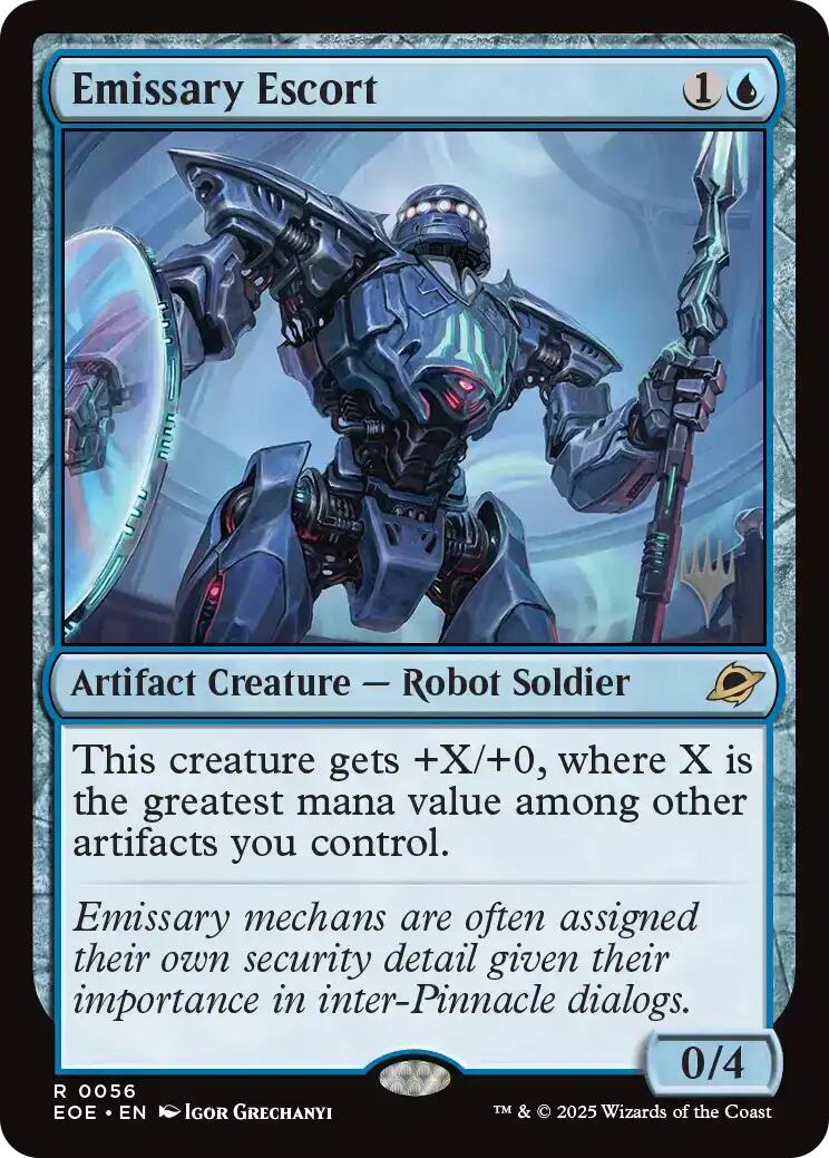 Emissary Escort (Promo Pack) [Edge of Eternities Promo Pack] | Mega City Incorporated
