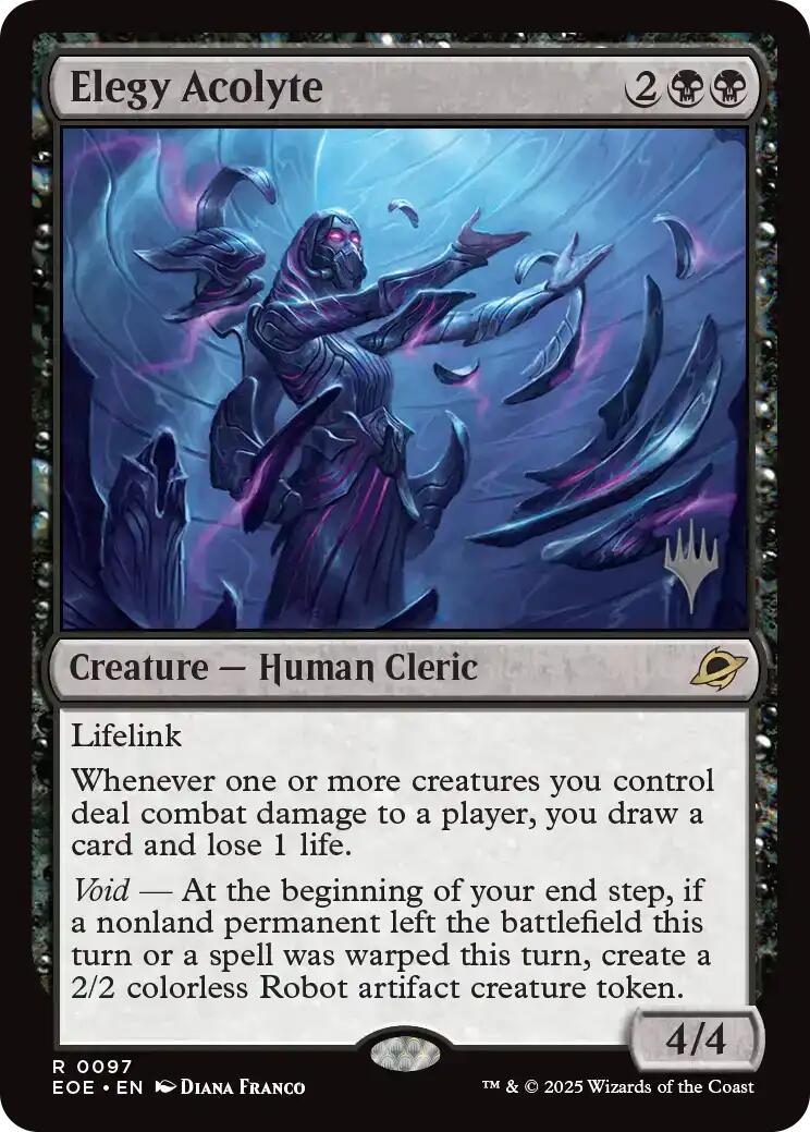 Elegy Acolyte [Edge of Eternities Promo Pack] | Mega City Incorporated