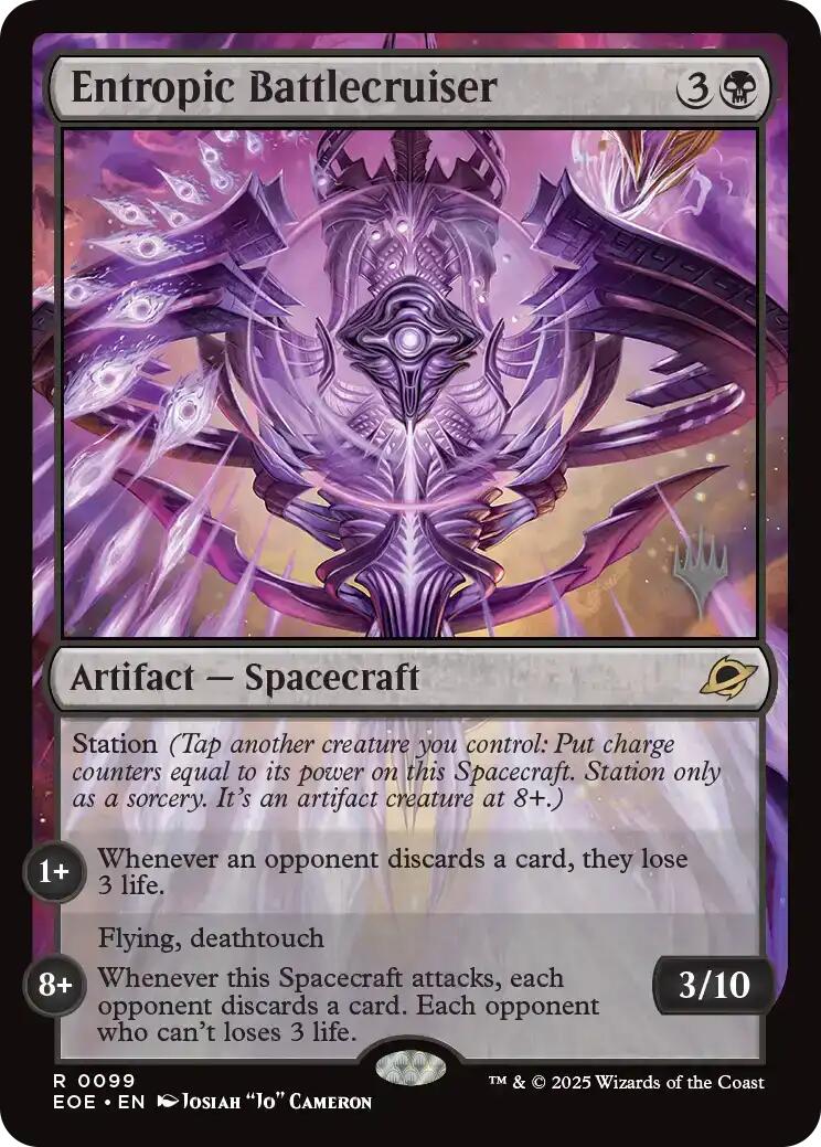 Entropic Battlecruiser [Edge of Eternities Promo Pack] | Mega City Incorporated