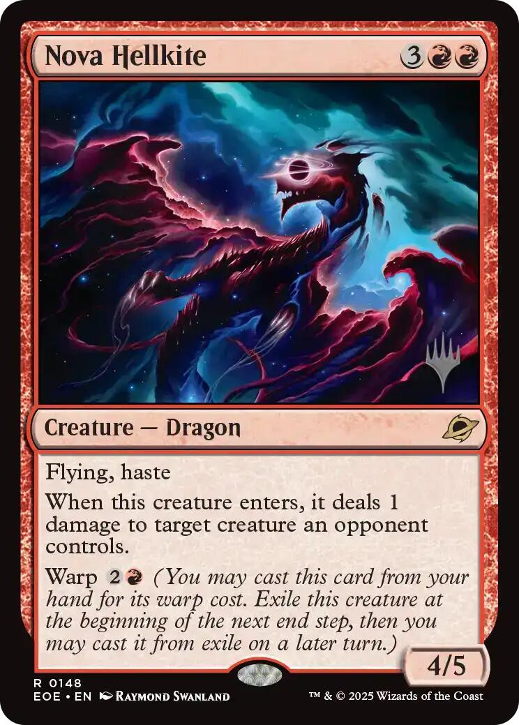 Nova Hellkite [Edge of Eternities Promo Pack] | Mega City Incorporated